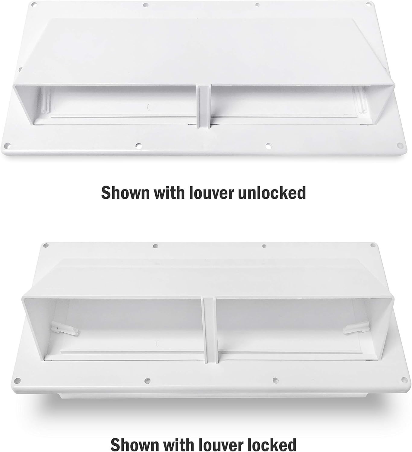 RV Exhaust Vent Cover White – Perfect RV Stove Vent Cover Replacement for Tra…