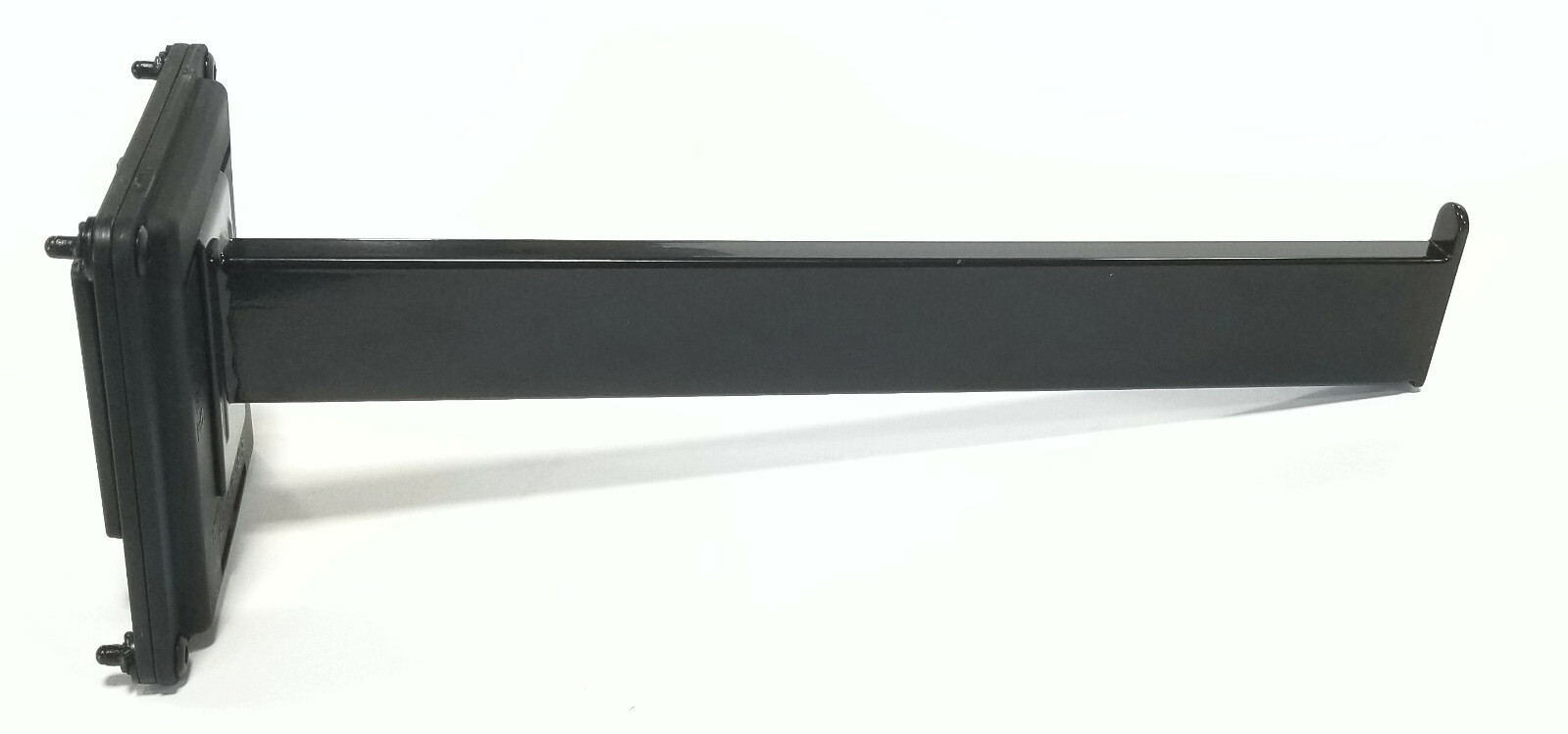 STRAIGHT CLOTHES RACK WITH POLYMER TV Bracket for the PAW RV TV Mounting System