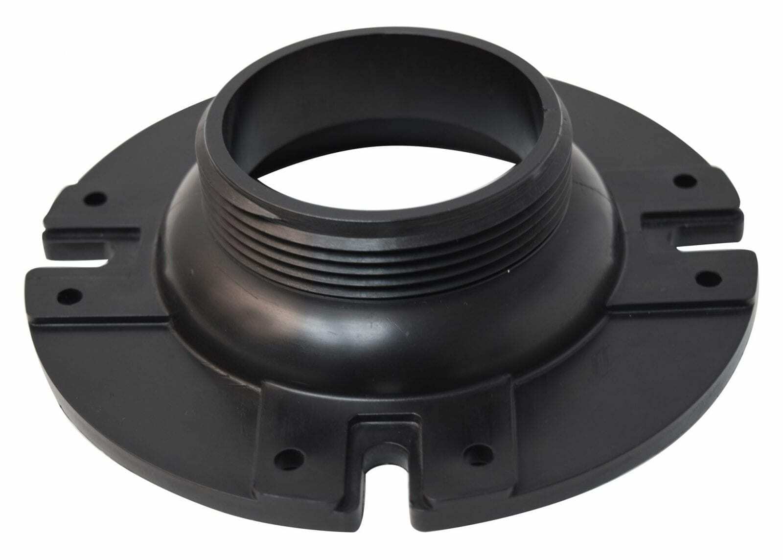 Valterra T05-0782, ABS Rubber Toilet Floor Flange 4″ x 3″ x 1.88″ Male Threaded