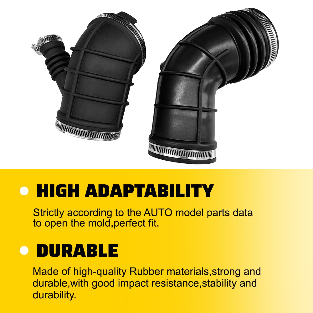 Air Intake Hoses Fit BMW Z3 E36 1997 98-2000 L6 2.8L M52 To MAF & Throttle 2-10X