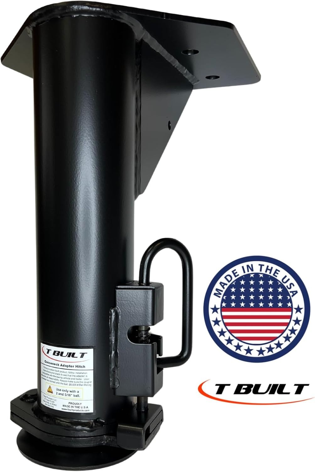 NEW 17″ Fifth (5th) Wheel RV to Goose Neck Adapter Hitch 7 3/4″ Forward Offset