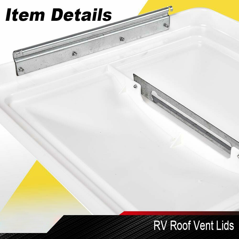 3 Pack White 14″ x 14″ Replacement Roof Vent Cover Camper RV Trailer Ventline US