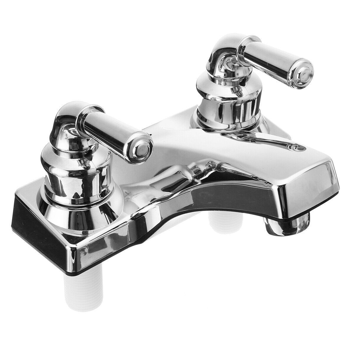 4inch Basin Sink Faucet Mixer Tap Sink Faucet Dual Handles For Bathroom RV US