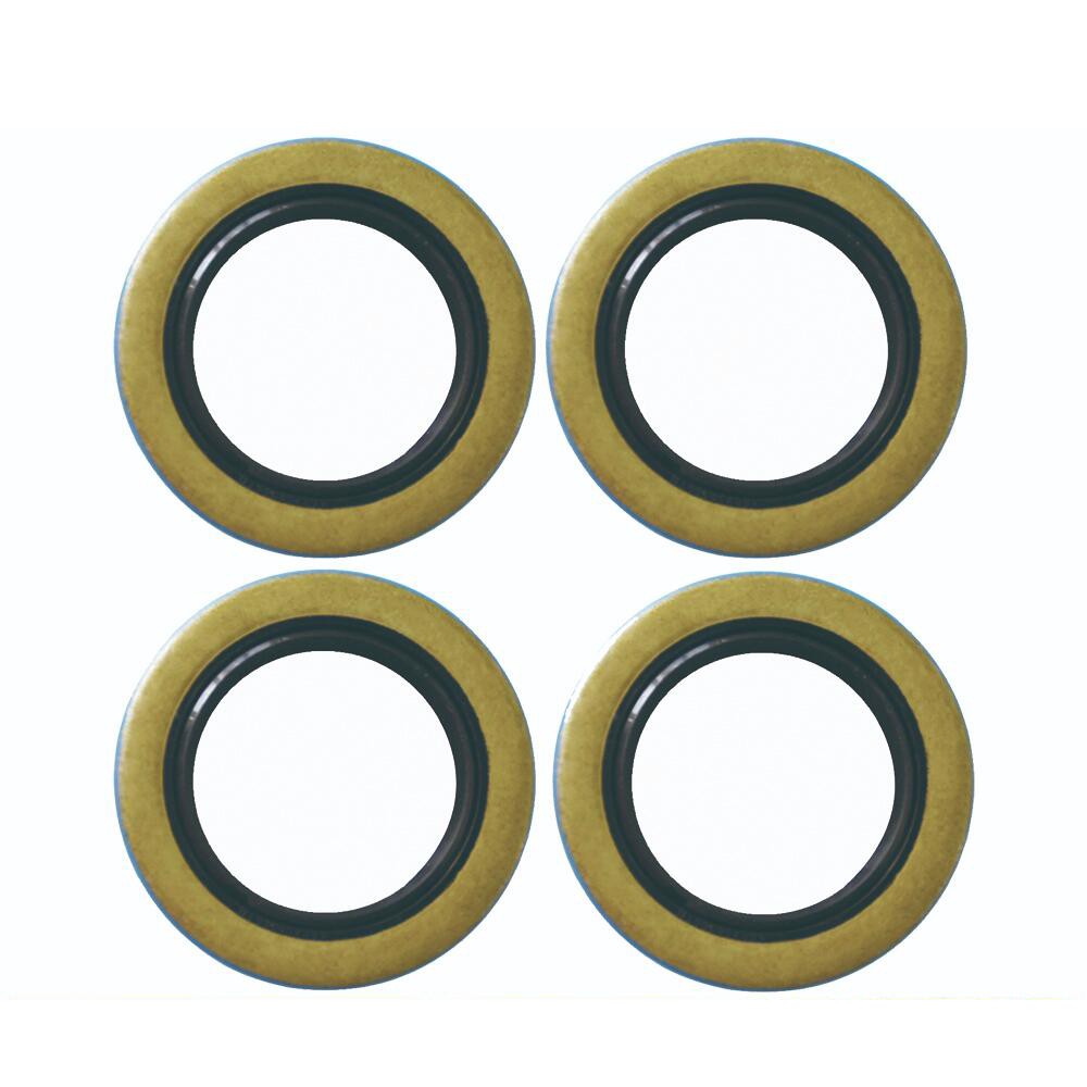 For 3500 lb Trailer Axles Trailer Hub Grease Seals Pack of 4 Double Lip Design