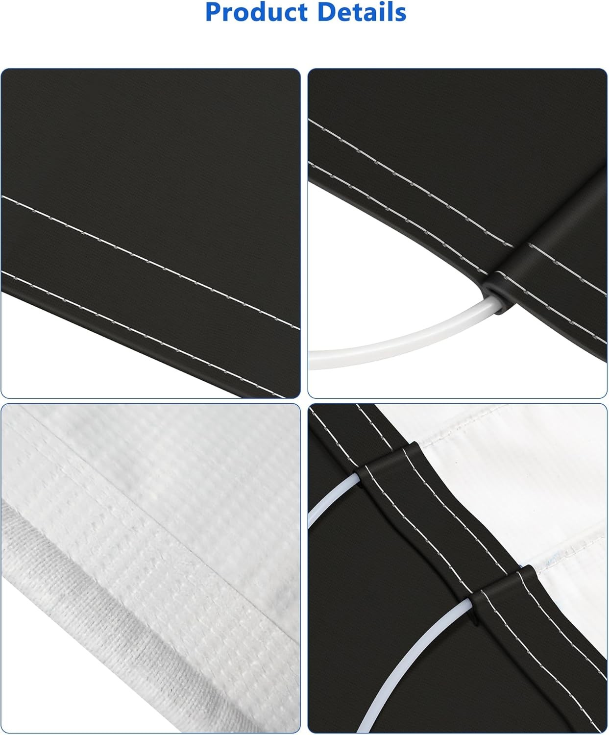 Universal Vinyl RV Awning Fabric Replacement Weatherproof for Road Trip Camping