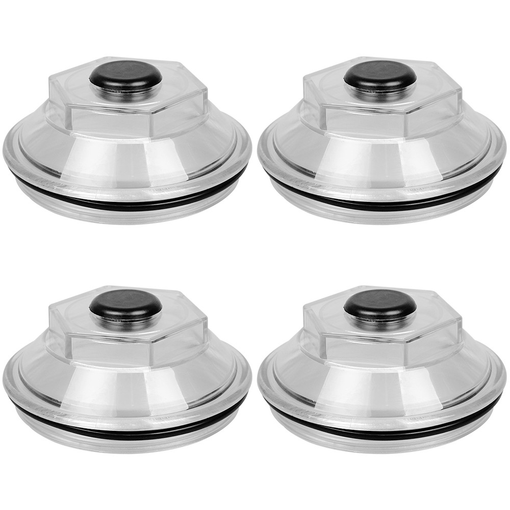 4X 21-36 Oil Cap Kit Replacement for Dexter K71-148-00 Trailer Axle Plastic Cap