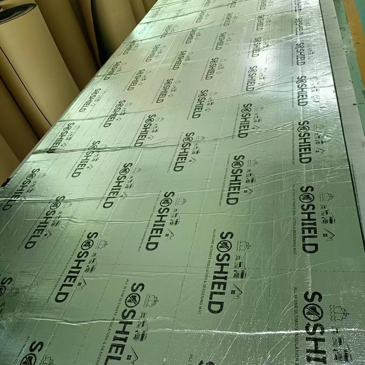 SOSHIELD 10mm Van Boat Insulation Liner Motorhome Sound Deadening Soundproofing