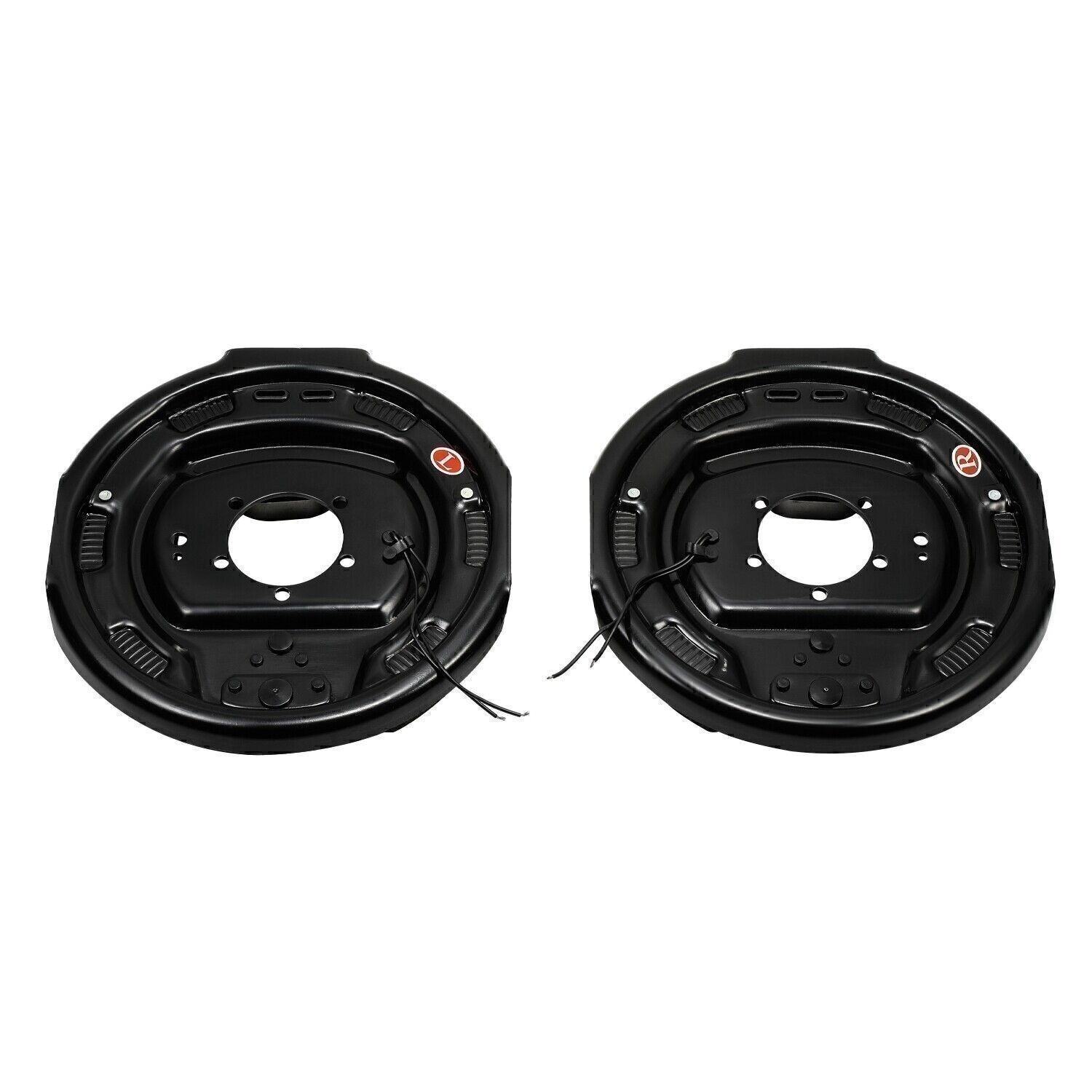 Set Of 2 12″ x 2″ Trailer Electric Brake L&R Set, 6000 to 7000 lb Capacity Qpcth