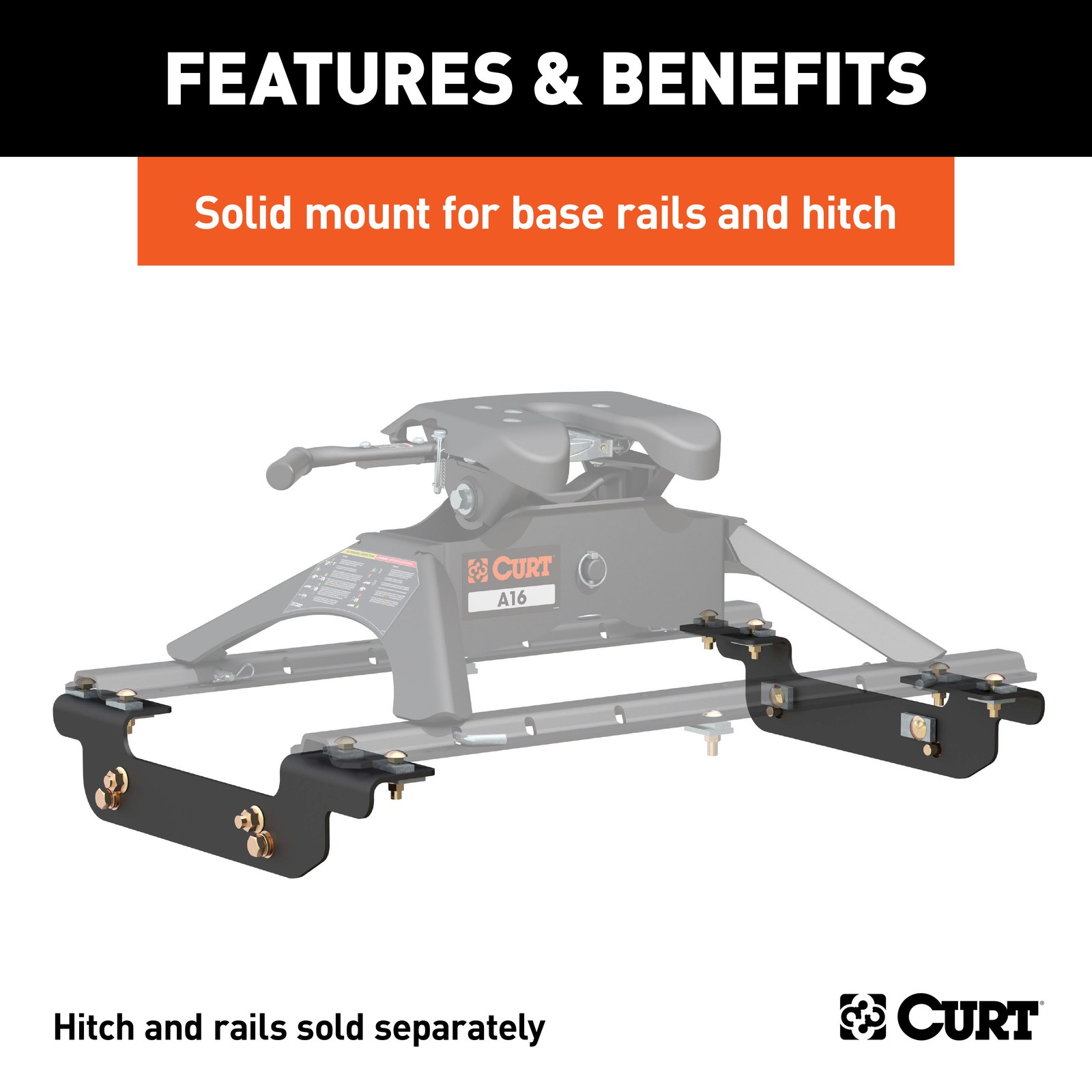 Curt Custom 5th Wheel Hitch Brackets Install Fifth Wheel #16411