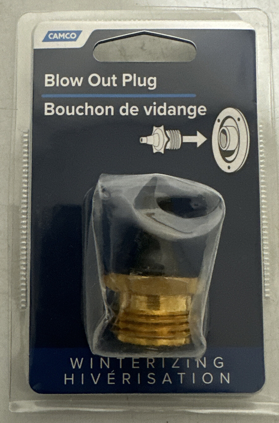 Camco 36153 Blow Out Plug Helps Clear the Water Lines in Your RV