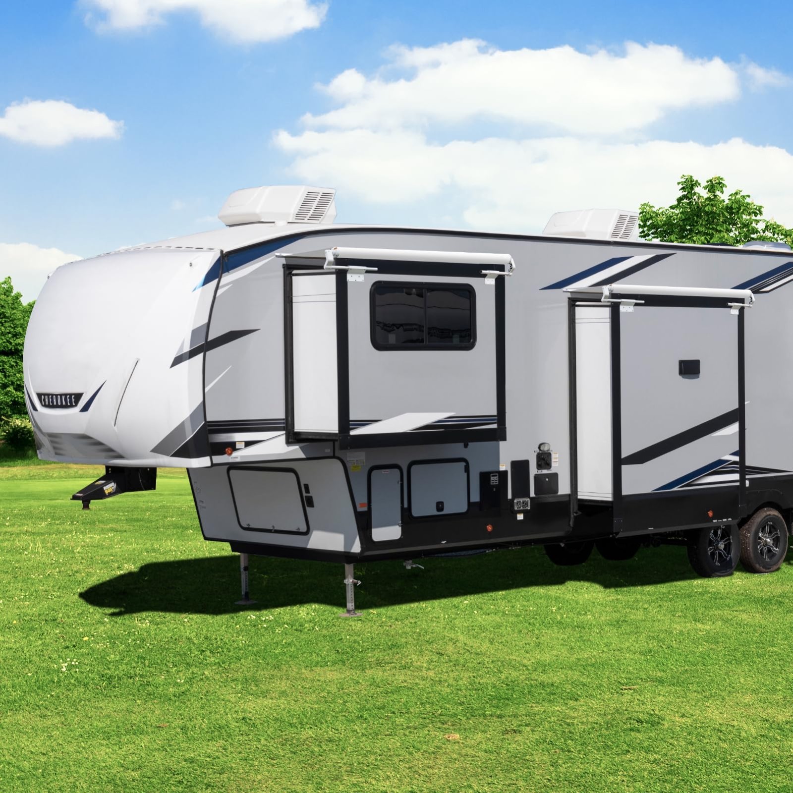 51″x170″ RV Slide Out Awning Fabric Replacement – Waterproof, UV Resistant, Dura