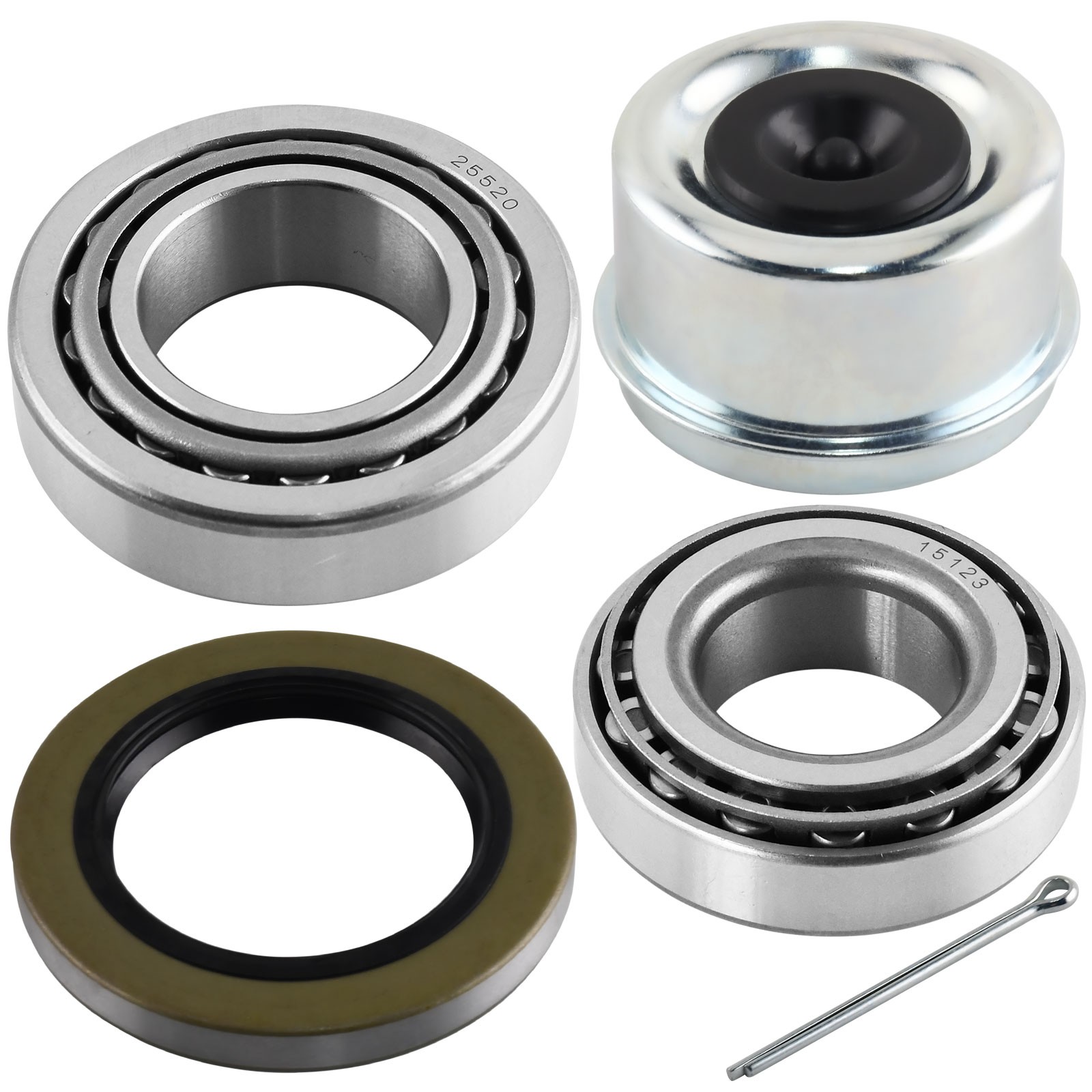 Trailer Bearing Kits 25580/25520 15123/15245 Bearings W/Seal For 5200-6000 axles