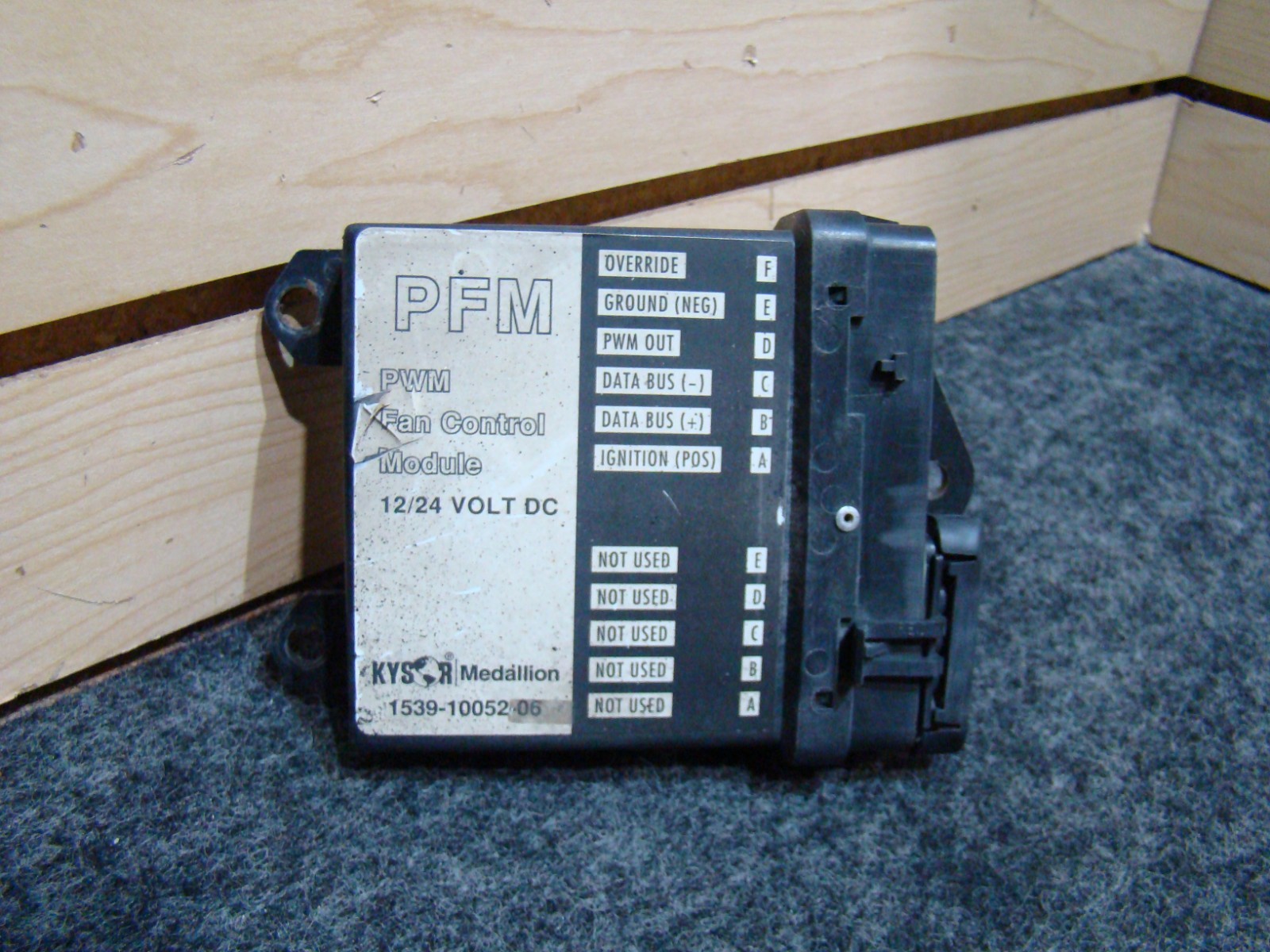 USED RV/MOTORHOME MEDALLION PFM FAN CONTROL MODULE P/N: 1539-10052-06