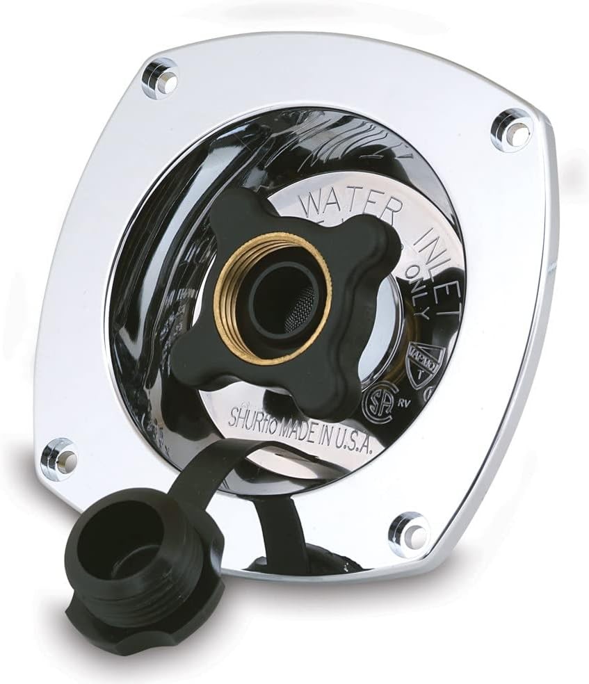 Pentair Pressure Reducing City Water Entry Wall Mount Chrome-Easy Install System