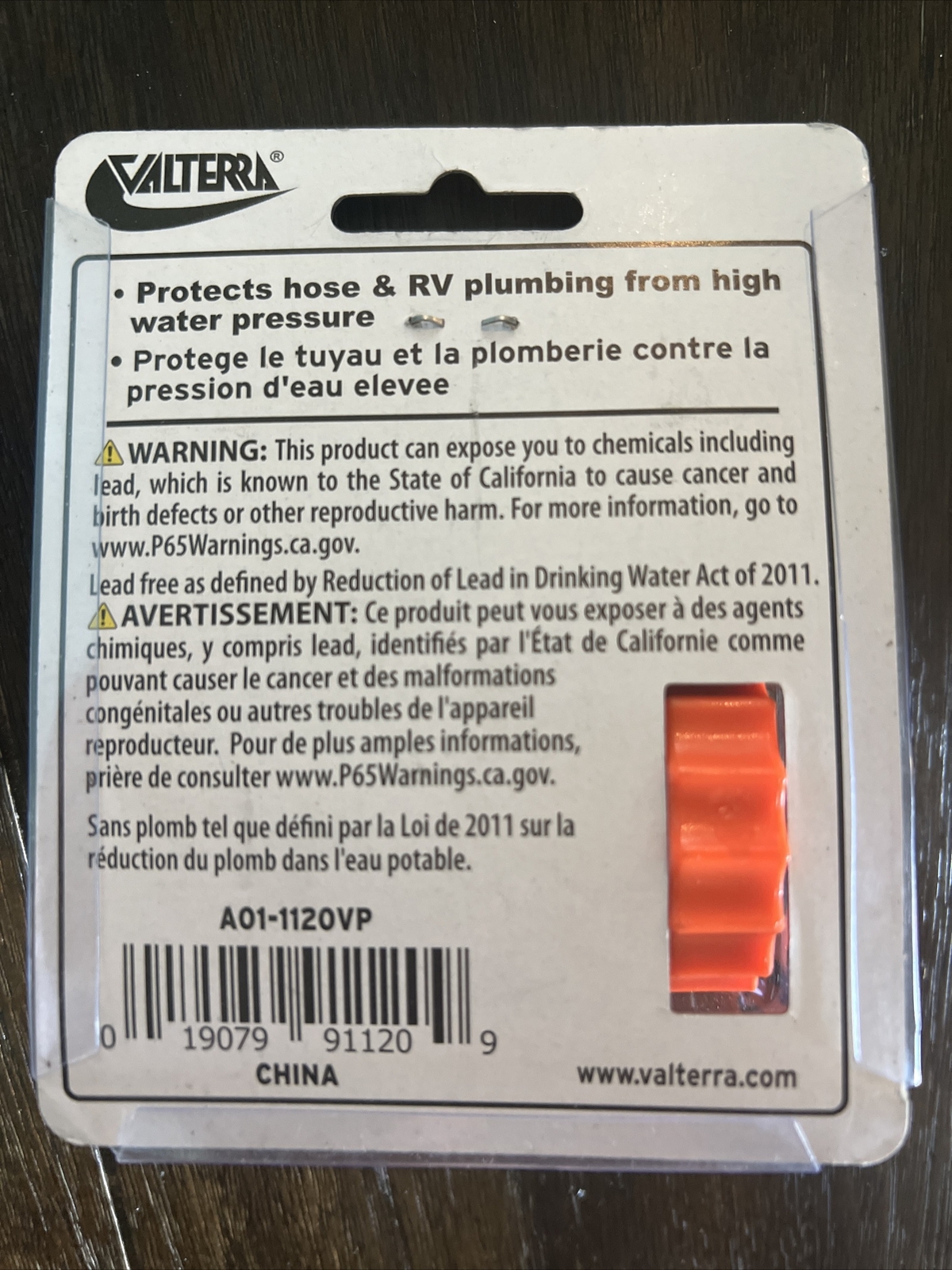 velterra water regulator