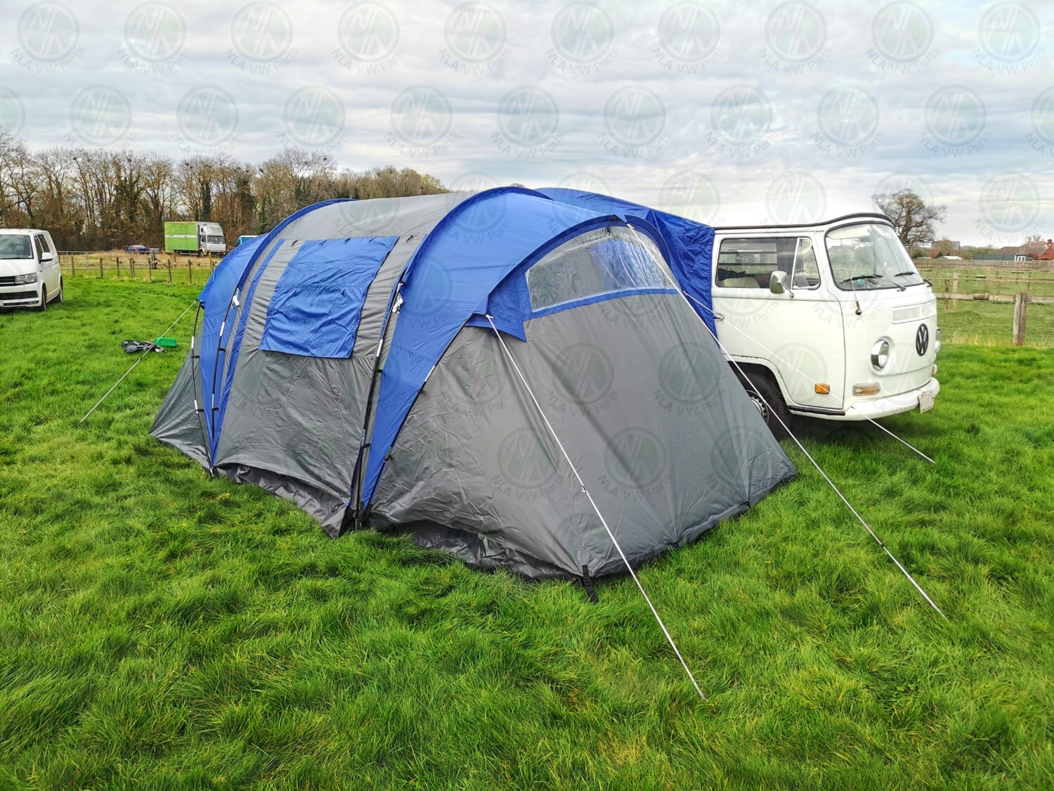 NLA VW lightweight Driveaway Awning Bluebell: Campervan Caravan sleep 2-4 C9965