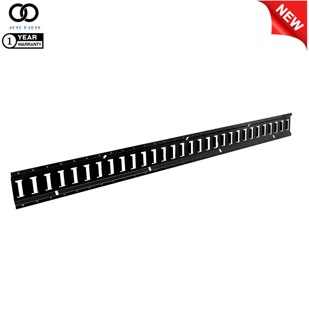 Stainless Steel E Track Tie Down Rail Kit 5′ 8Pcs ETrack Bar Rails Powder Coat