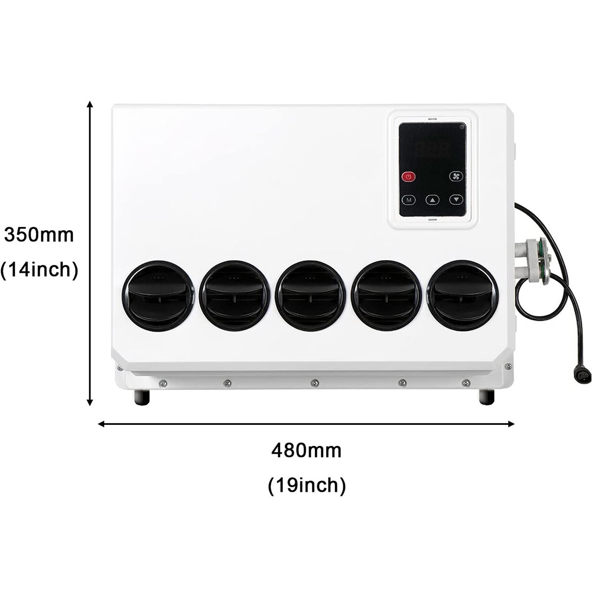 Universal Truck Air Conditioner For Semi Bus RV Caravan Split 12V 12000 BTU A/C