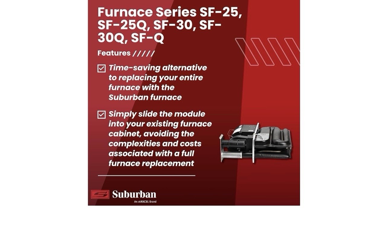 Suburban RP-30Q 30,000 BTU/h RV Replacement Core for Suburban Furnace Series