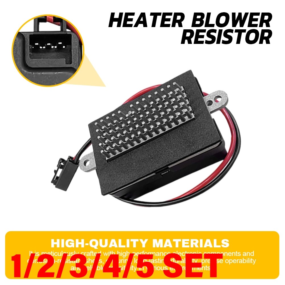 A/C Heater Blower Motor Resistor For 1999-2004 Jeep Grand Cherokee RU-358 1-5SET