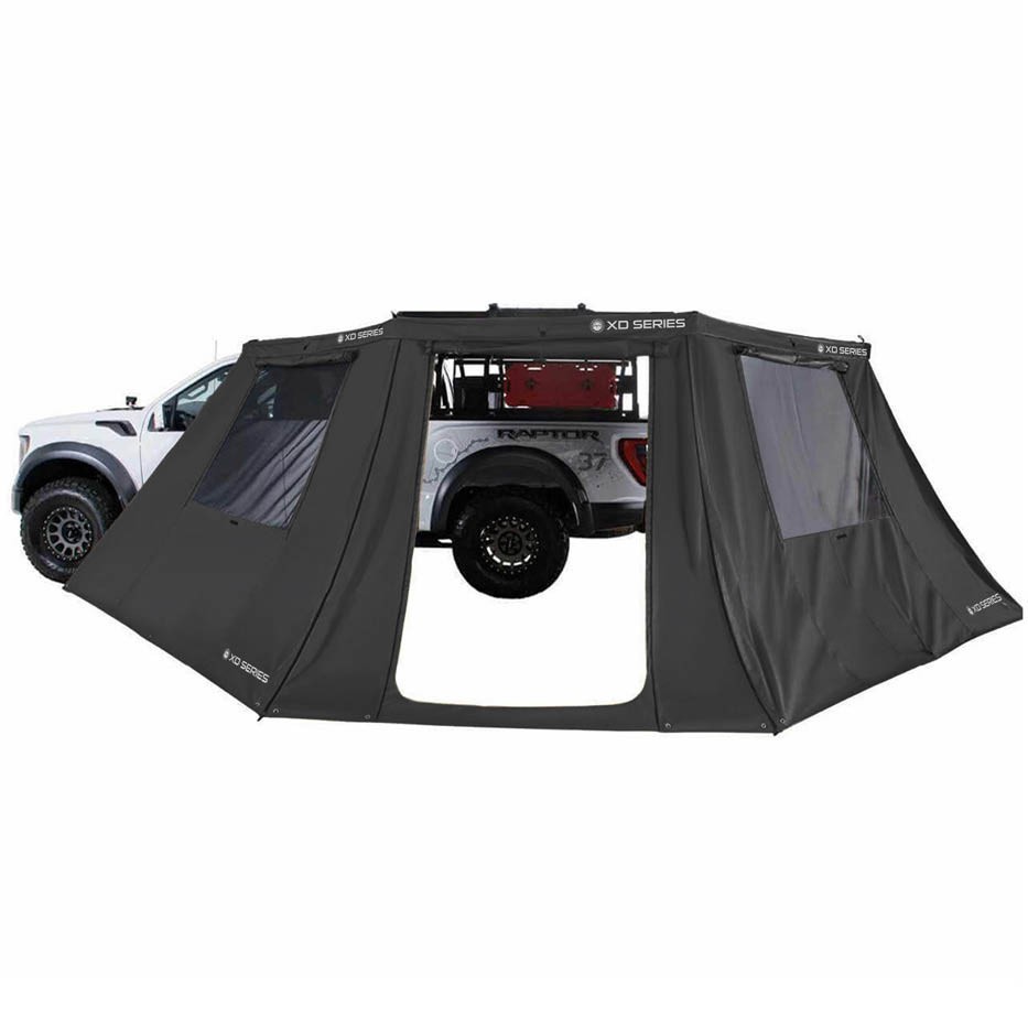 OVS XD Nomadic 180 LTE Awning Walls Black Fabric and Trim Universal 18159920