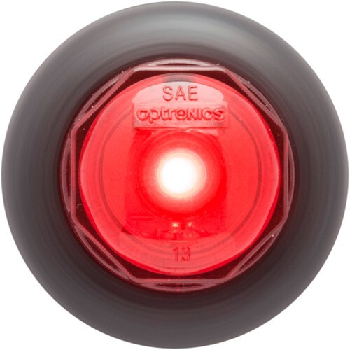 50PK Optronics MCL10RKA11G1B Red 3/4” Led Non-Directional Marker/Clearance Light