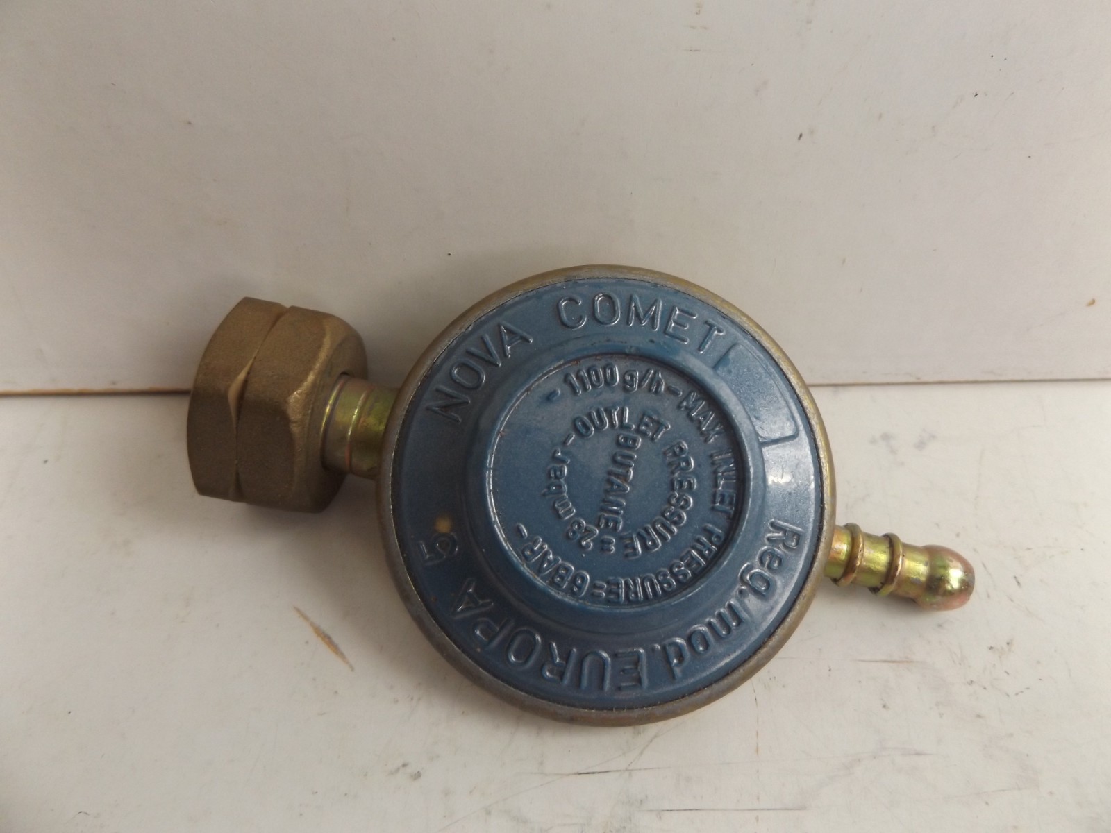 Vintage Nova Comet Gas Regulator Butane Europa 5