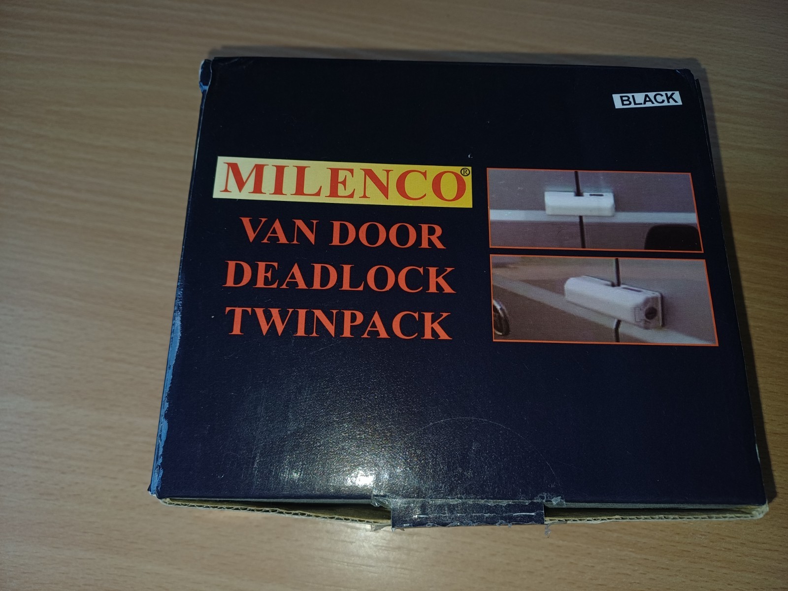 Milenco Black XLV Security Rear & Side Door Locks – 0536 – Pair