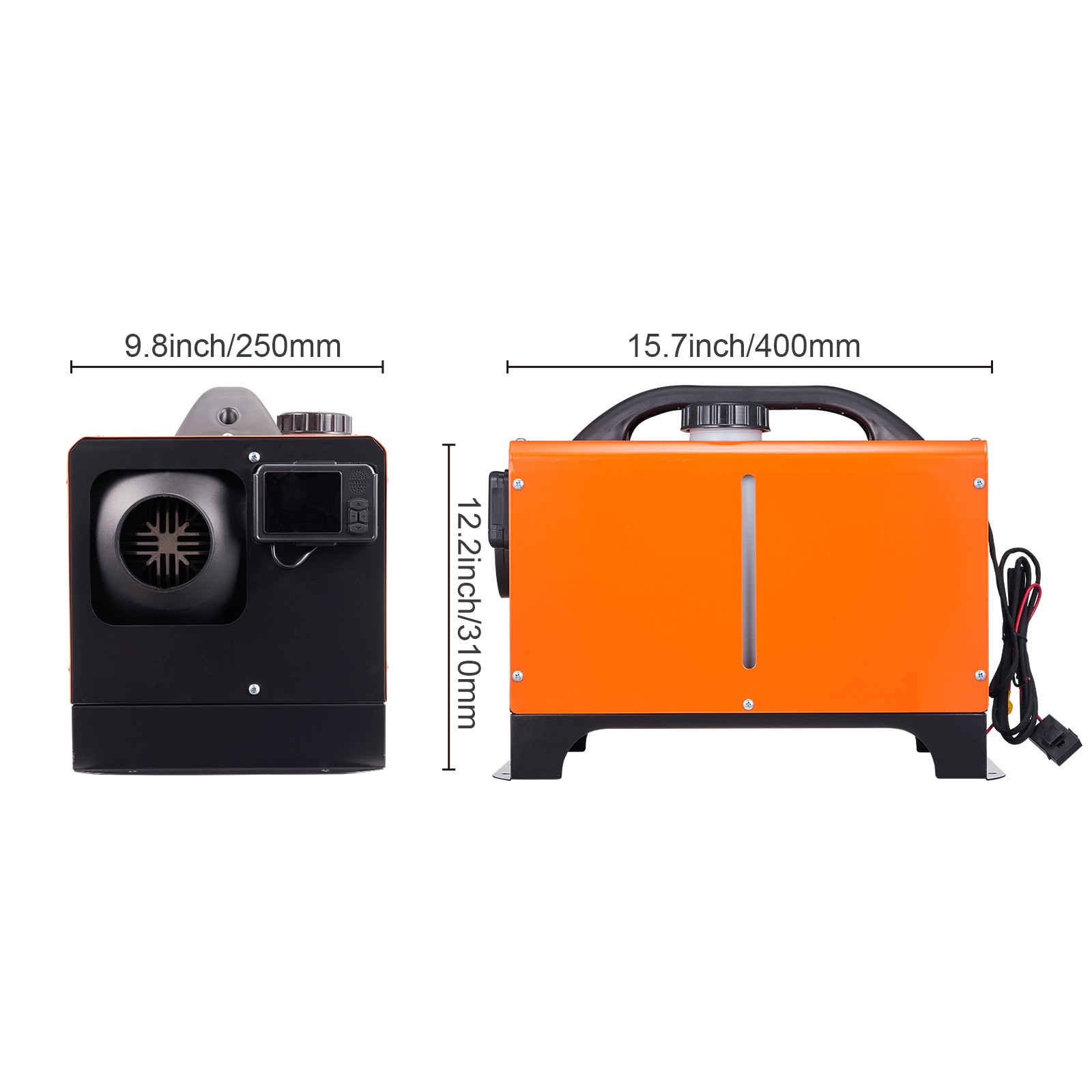 New Diesel Air Heater All-in-one 12V 8KW Bluetooth App LCD for Car RV Indoors
