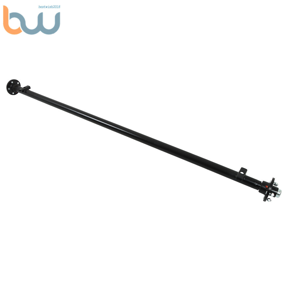 3500 lbs Boat Axle 3.5K Trailer Axle 5 lug Trailer Cargo Dump RV Utility Axle