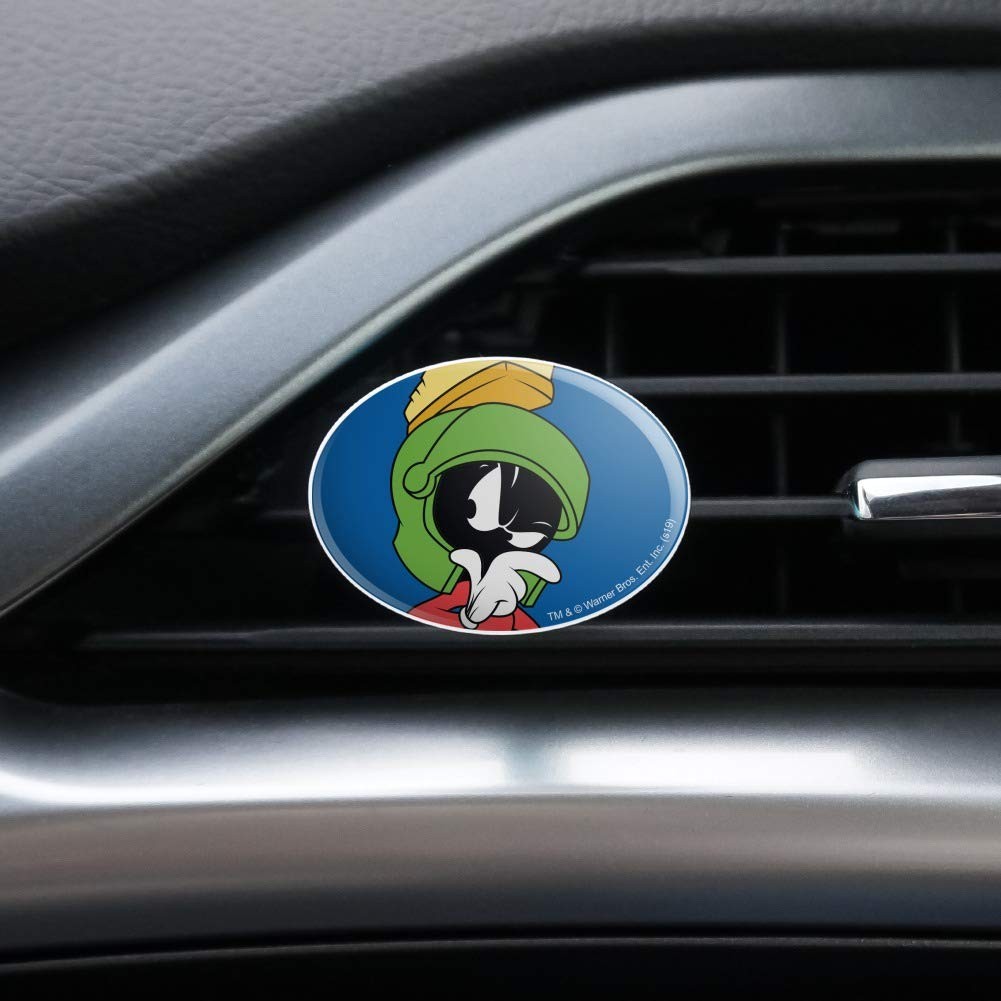 Looney Tunes Marvin The Martian Car 1 Count (Pack of 1), Fresh Linen Scent