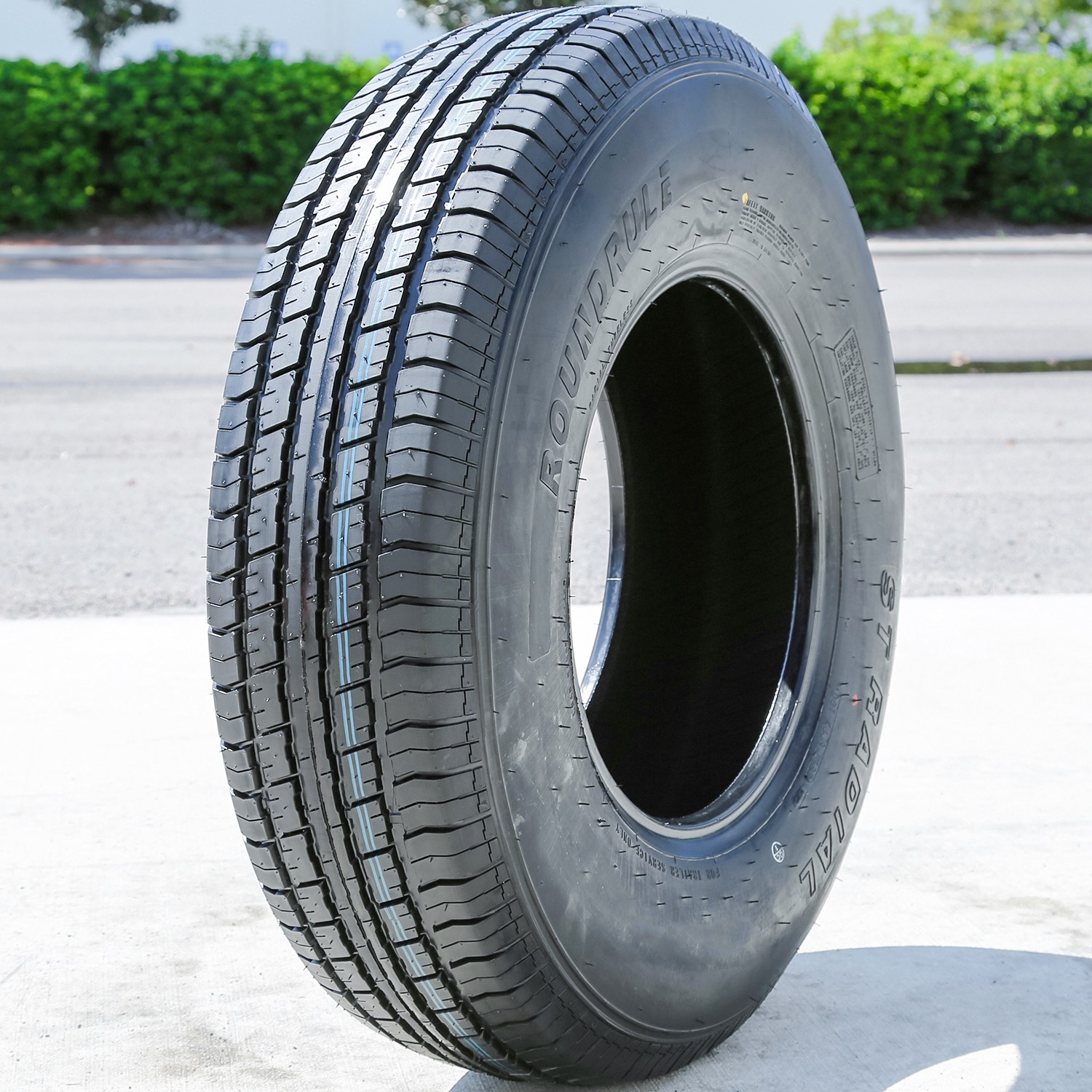 2 Tires Roundrule ST Radial ST 235/85R16 Load F 12 Ply Trailer