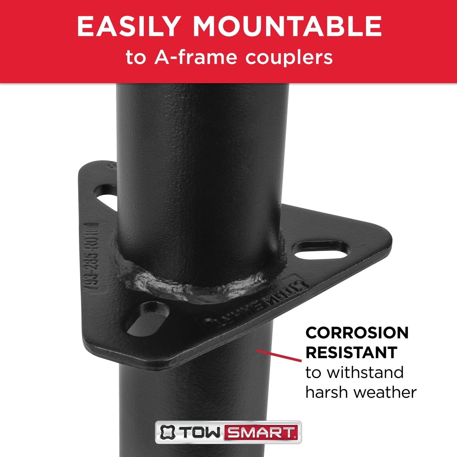 Top Wind A-Frame Jack 15in Lift 2000lb Car Corrosion-resistant Utility Trailers