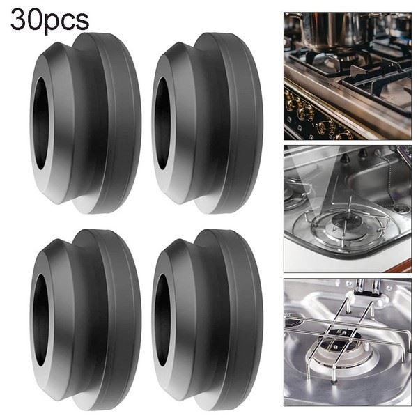 Quality Silicone Rubber Grommets for RV Gas Stove Maintenance Pack of 30