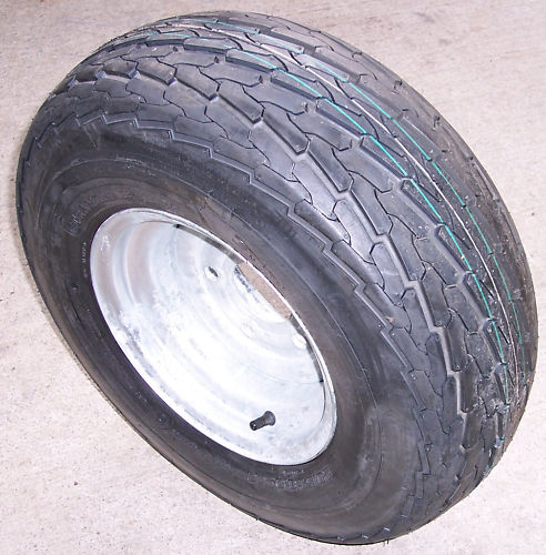 205/65-10 20.5×8.0-10 trailer tire rim wheel assembly 10ply 5Hole HI-RUN D.O.T.