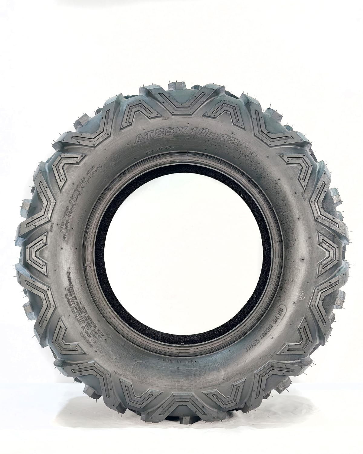 25×10-12 Dimension Specification Matches The STMHOM ATV Tires, Tubeless All Terr