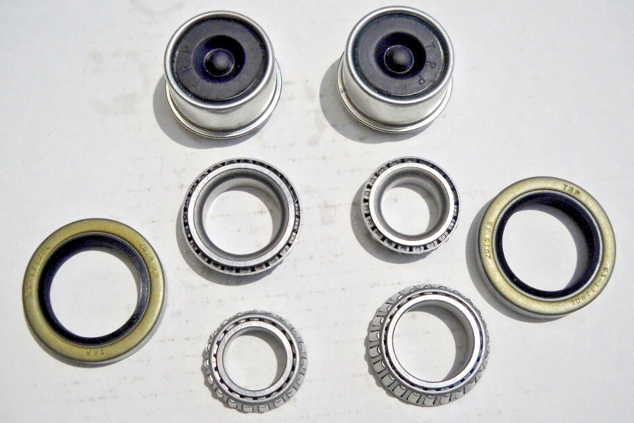 2- 5×5 Idler Hubs with 3500# Bearing Kits Replace Trailer Axle fits Dexter ALKO
