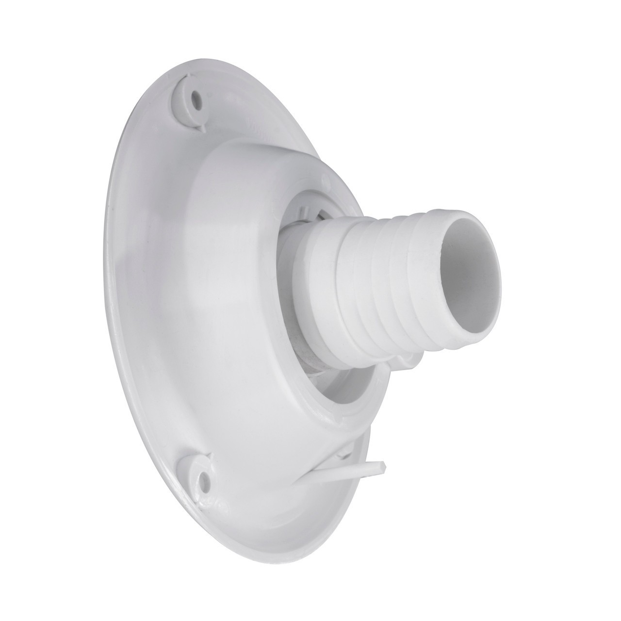 White RV Round Fresh Water Gravity Fill Hatch Water Tank Spout | Made in America