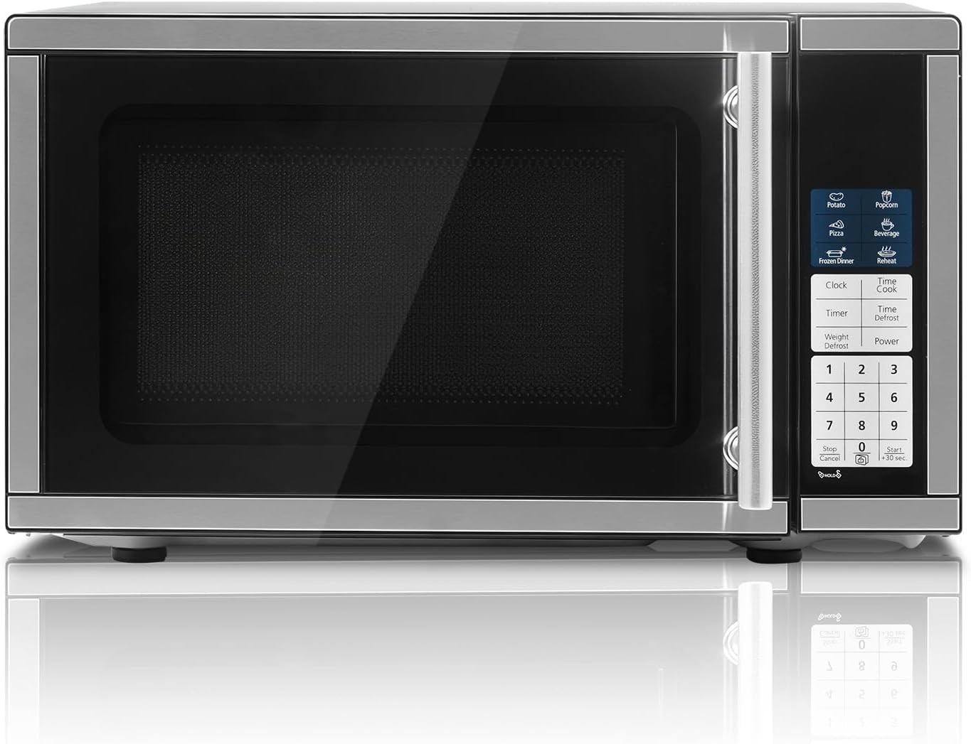 Smad Affordable 0.7 cu.ft 110V Basic Microwave – Compact Power for Small Spaces