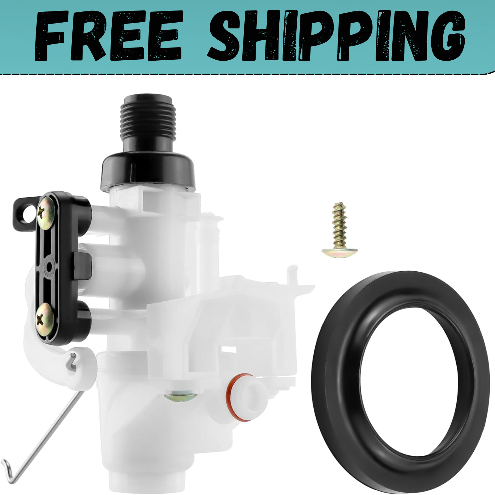 RV Toilet Water Valve Kit Replace Thetford Aqua Magic V Models 31687 31648
