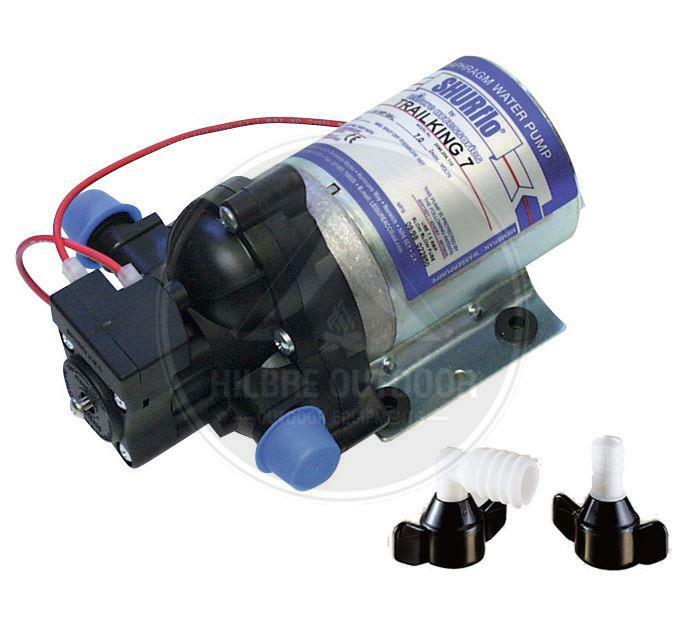 7 LITRE SHURFLO TRAIL KING HIGH PRESSURE WATER PUMP 12V 30PSI CARAVAN CAMPERVAN
