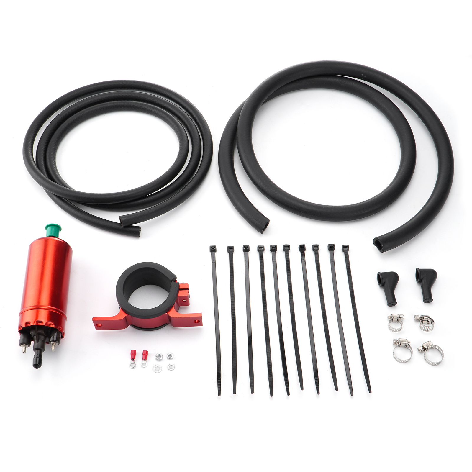 Universal External In Line Fuel Pump with 2m Hose,116 PSI High Pressure 12V New