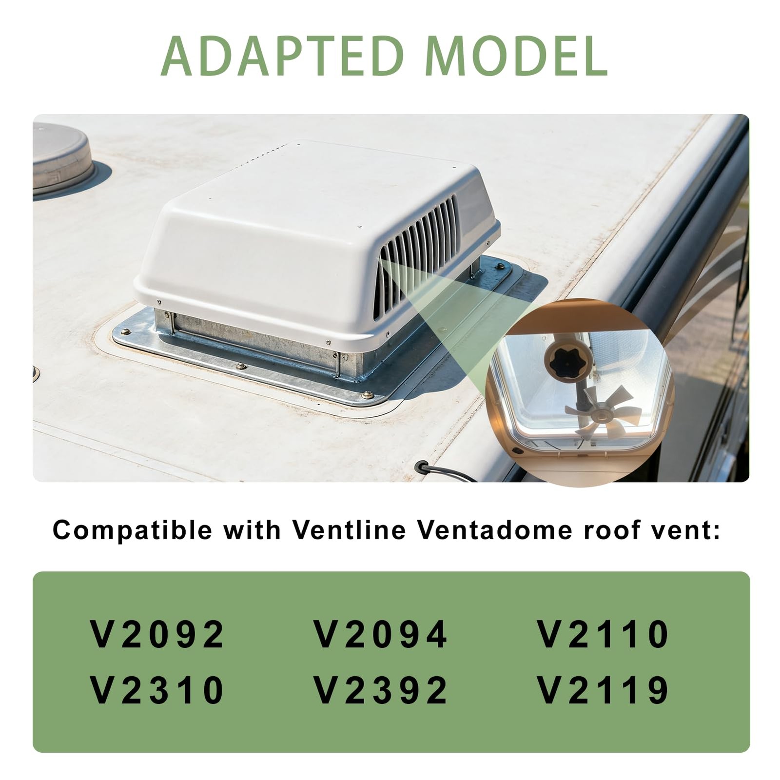 BVC057331 Roof Vent Frame Screen For Ventline Ventadome V2092 V2094 V2110