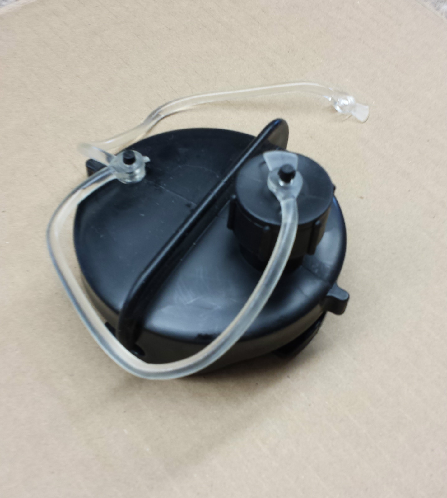 RV/Camper/Trailer – Camco Sewer Cap With Hose Hook-Up, BLACK