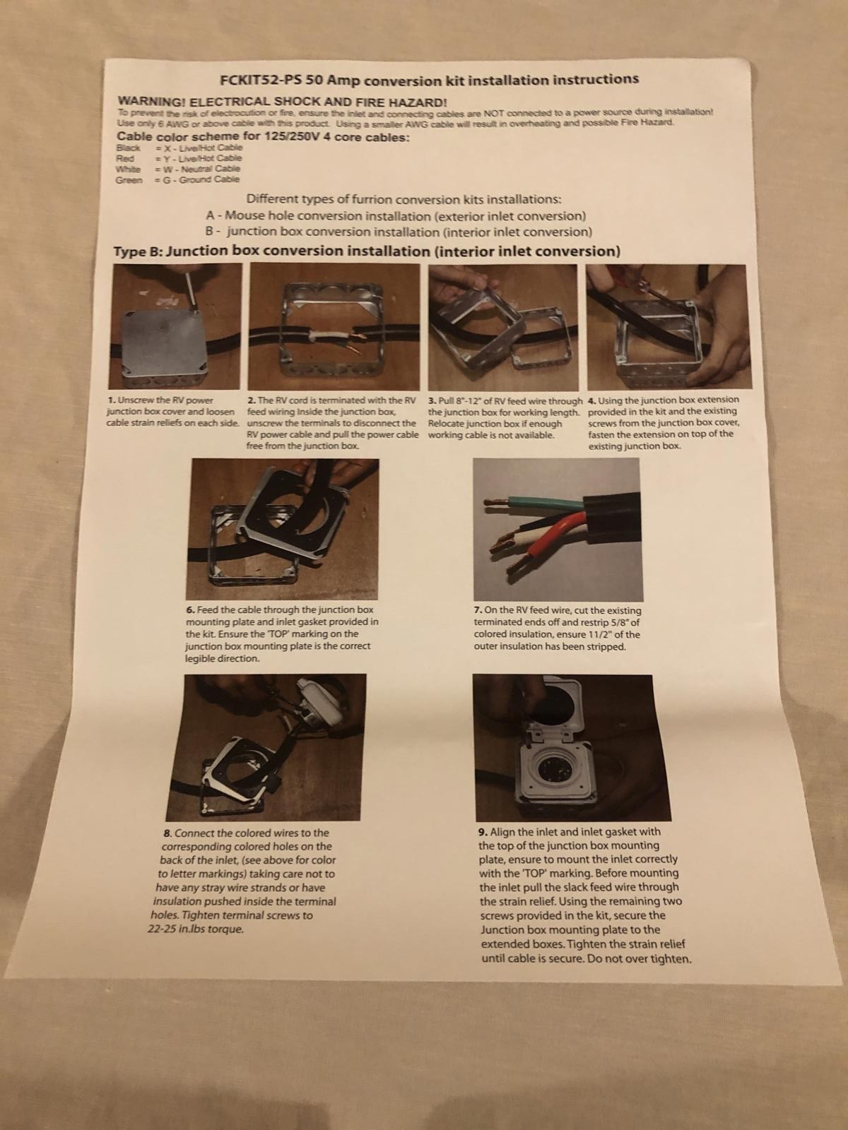 Conversion kit
