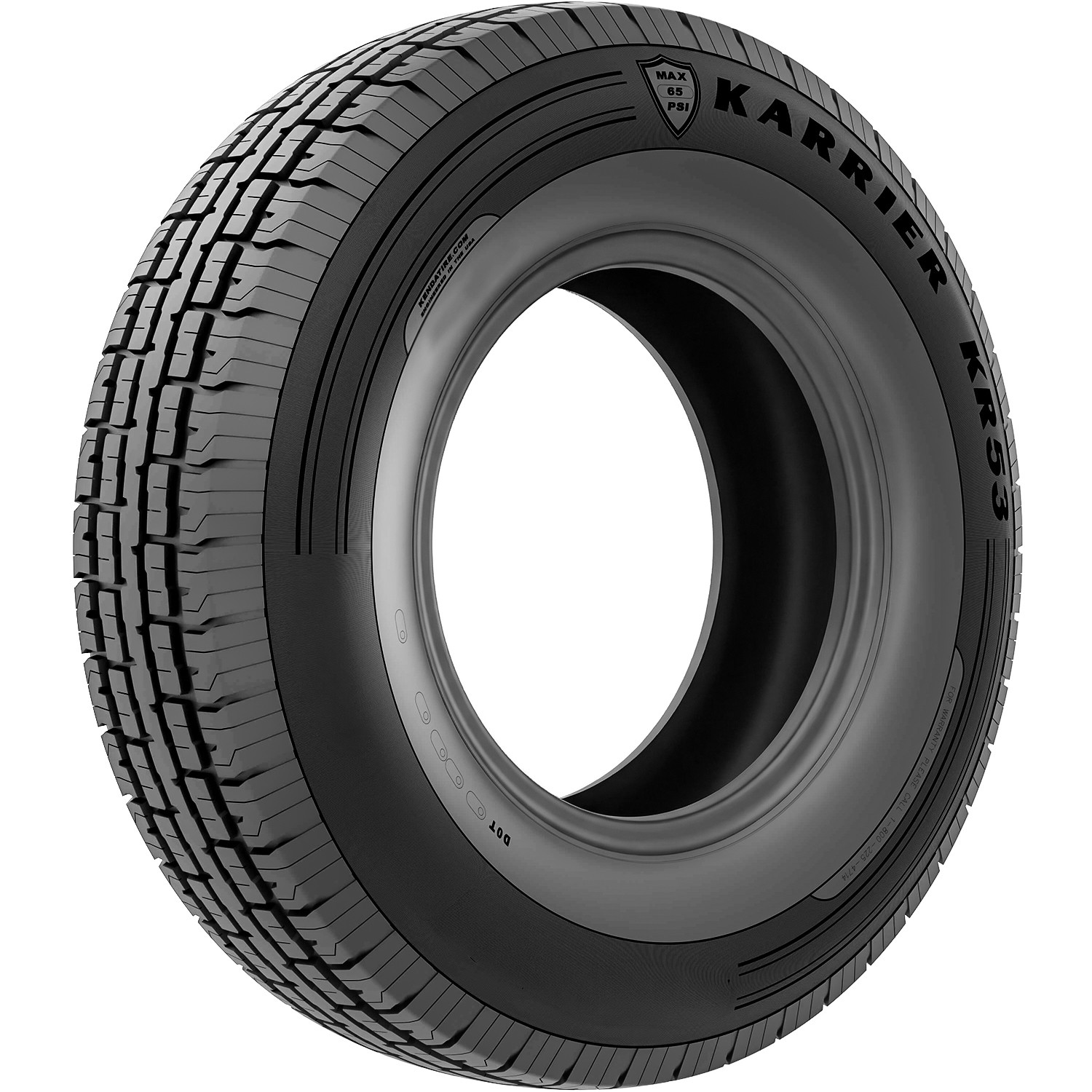 4 Tires ST 225/75R15 Load E 10 Ply Kenda Karrier KR53 Trailer
