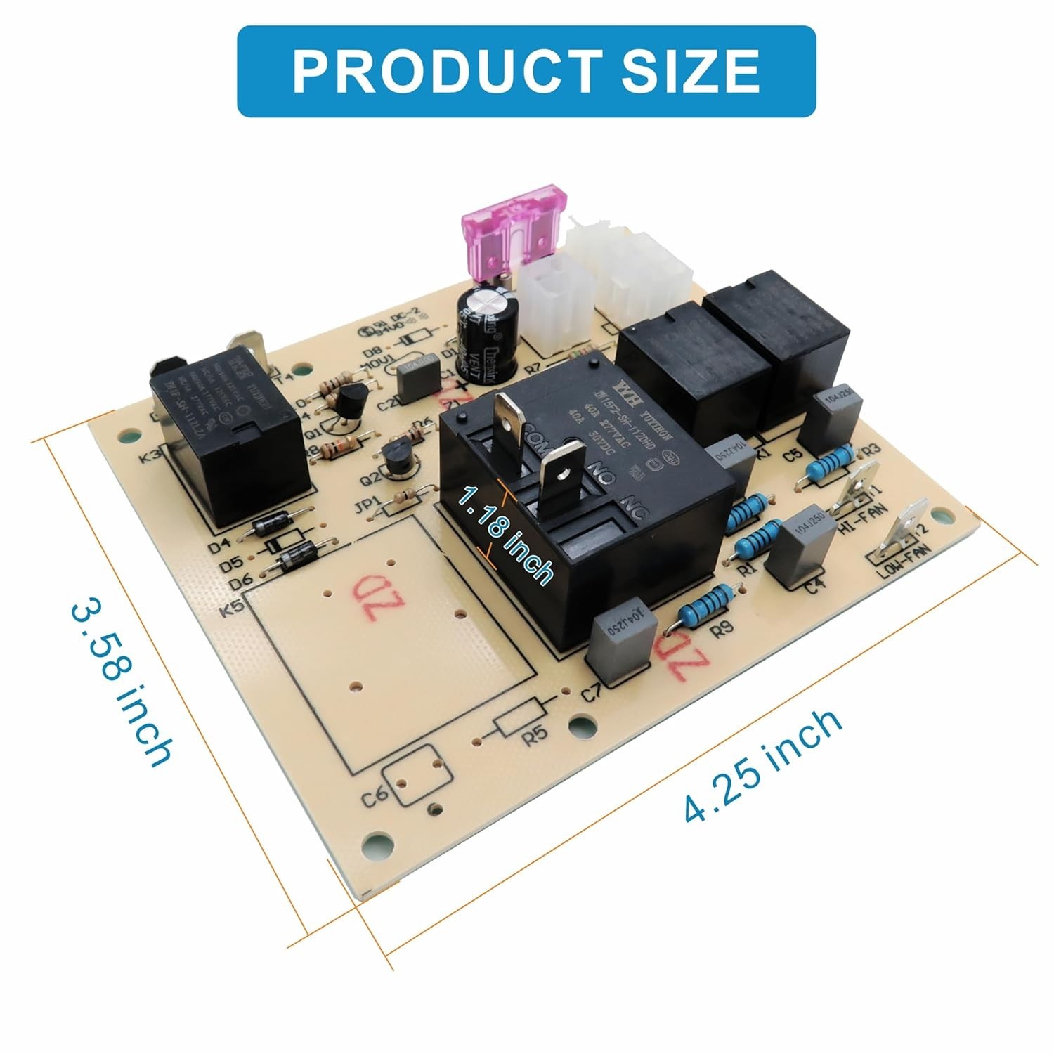 Dometic Heat & Cool Relay Control Board 3106996.022 for Efficient AC Performance