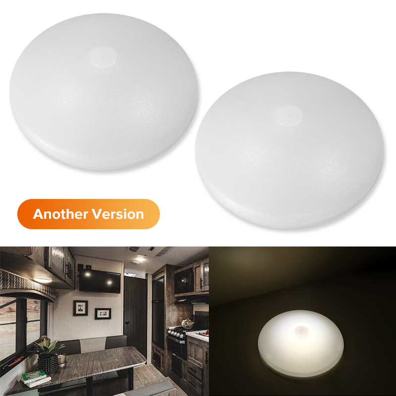 RV Lights 12V LED Ceiling Lighting Under Cabinet Lamp with Switch 3500K,4.5″