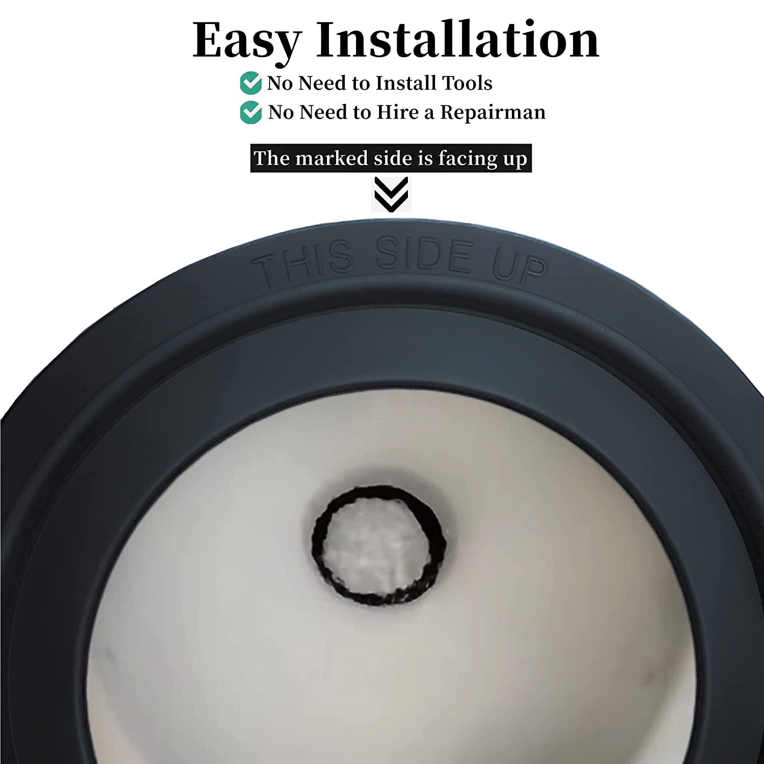 2Pcs Toilet Flush Ball Seal 385311658 Replacement For Dometic 300 310 320 RV