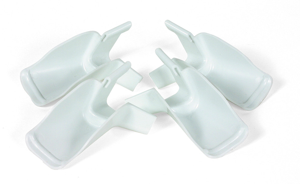 CAMCO 42123 RV CAMPER MOTORHOME WHITE GUTTER EXTENSIONS USA SELLER